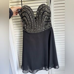 Black sparkly dress